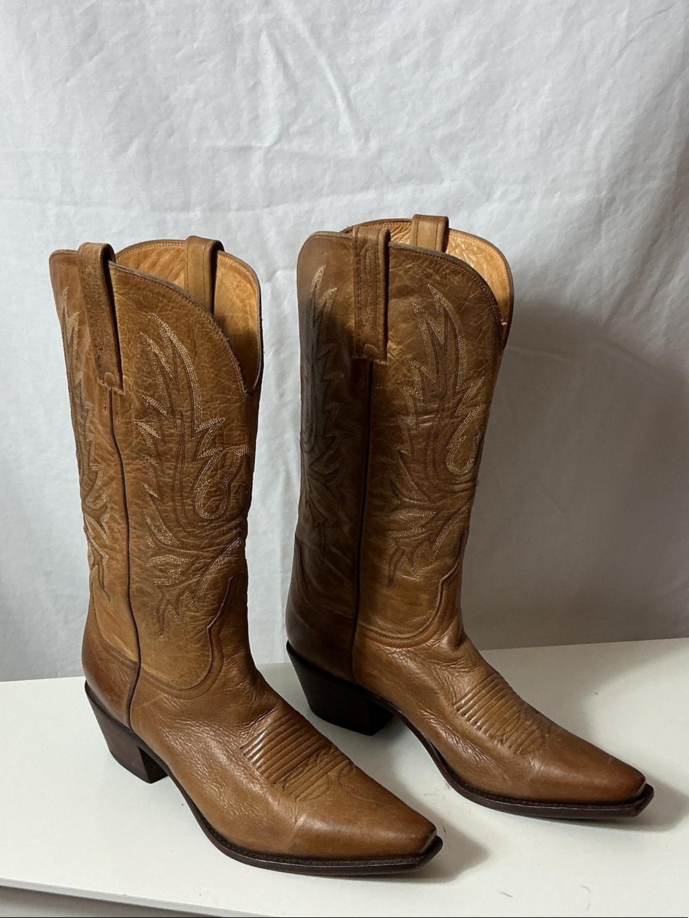 Charlie 1 Horse Lucchese Brown Cowboy Boots